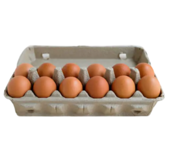 Crate of eggs