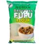 Odorless fufu powder
