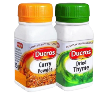 Sucrose curry& thyme (each)