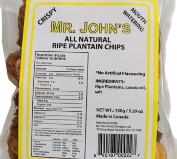 Big Mr John plantain chips